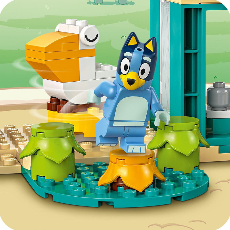 Lego Bluey 11201 Playground Fun with Bluey and Chloe for Ages 4 and Up, rear view
