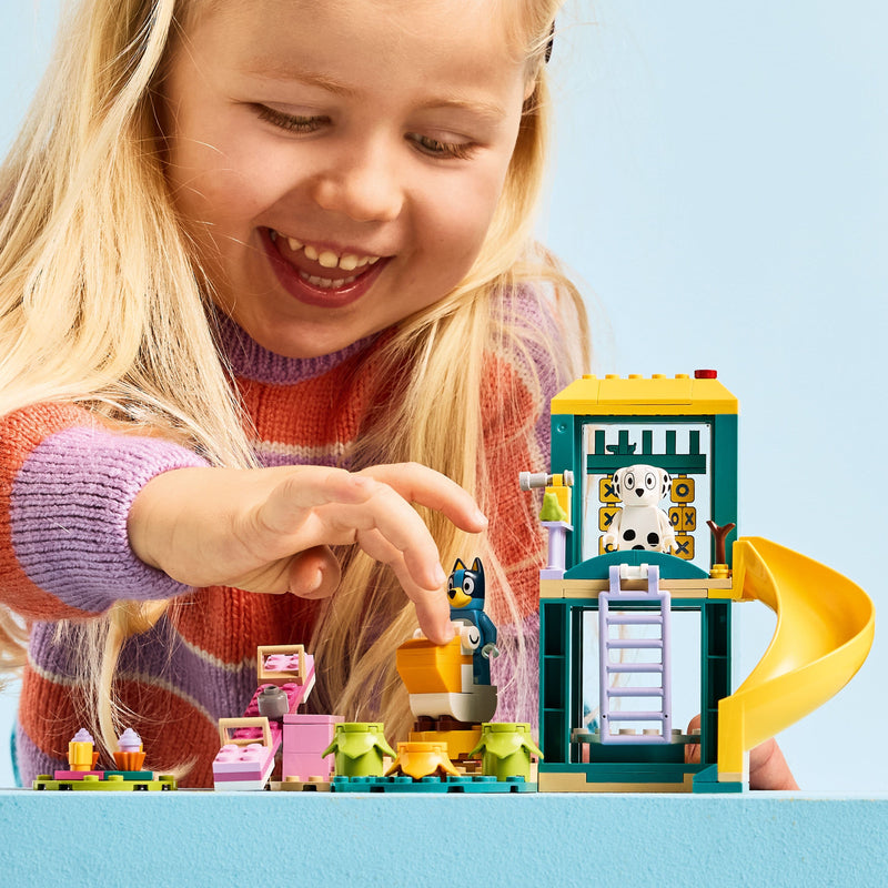 Lego Bluey 11201 Playground Fun with Bluey and Chloe for Ages 4 and Up, side angle