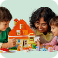 Lego Duplo Bluey 10459 Bluey's Family House with Memory Game Ages 3+, rear view
