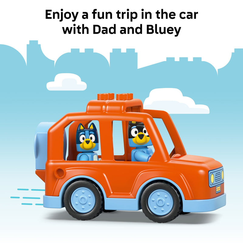 Lego Duplo Bluey 10458 Ice Cream Trip with Bluey for Toddlers Ages 2+, side angle