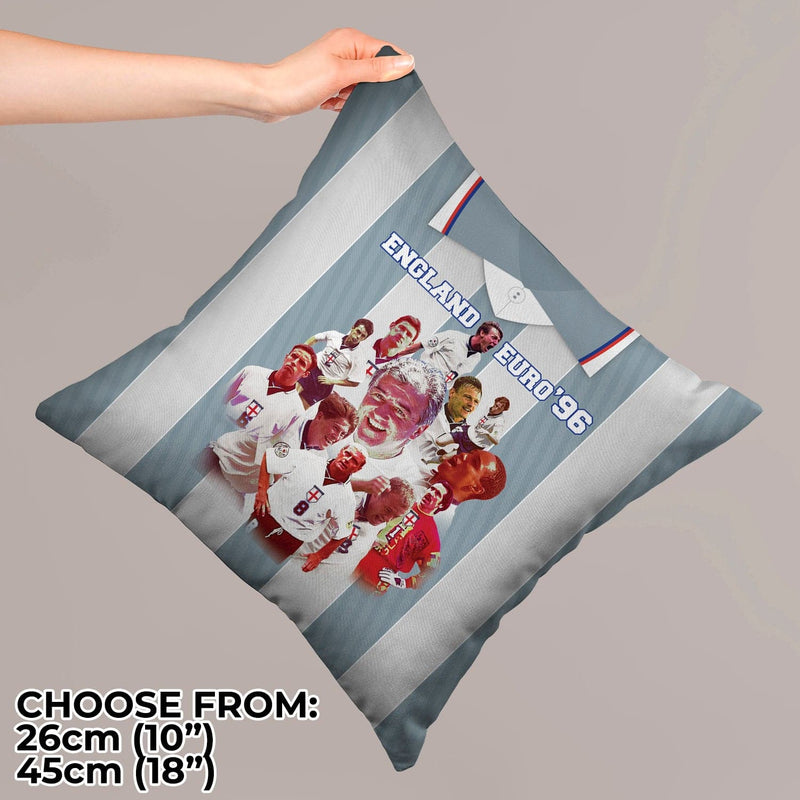 Football Art England Euros 1996 Cushion - Two Sizes, alternate view