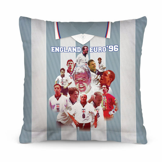 Football Art England Euros 1996 Cushion - Two Sizes collectible from https://britishmade.gifts/