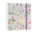 Wild Flowers 2 Ring Binder