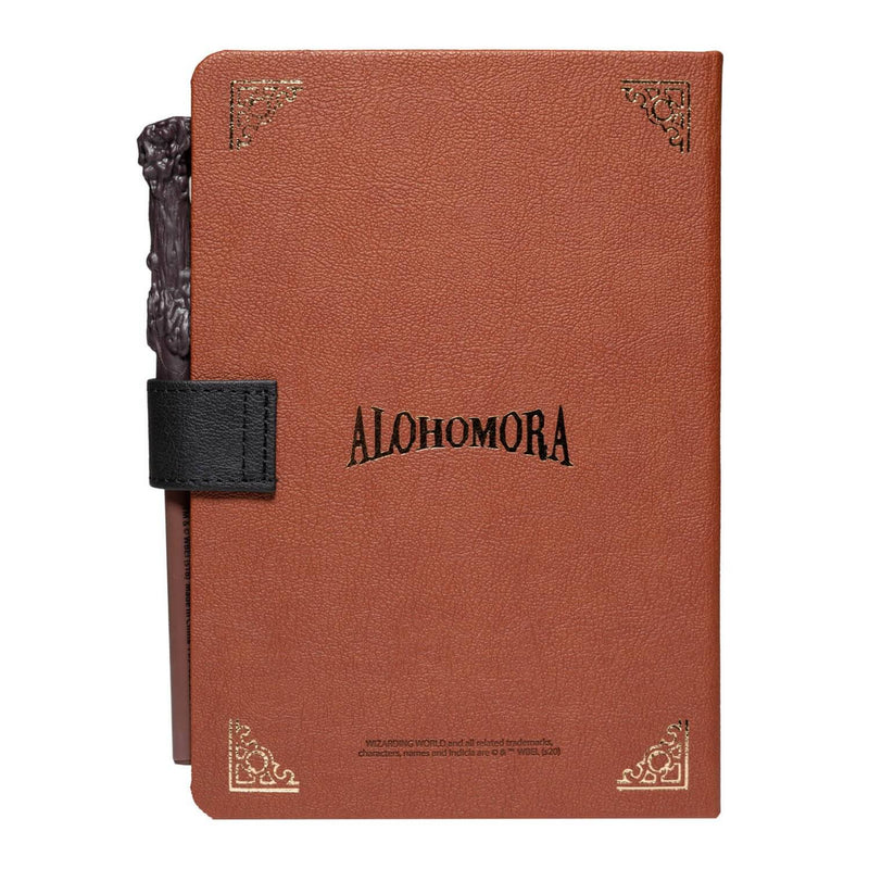 Harry Potter Premium A5 Notebook with Magic Wand Pen