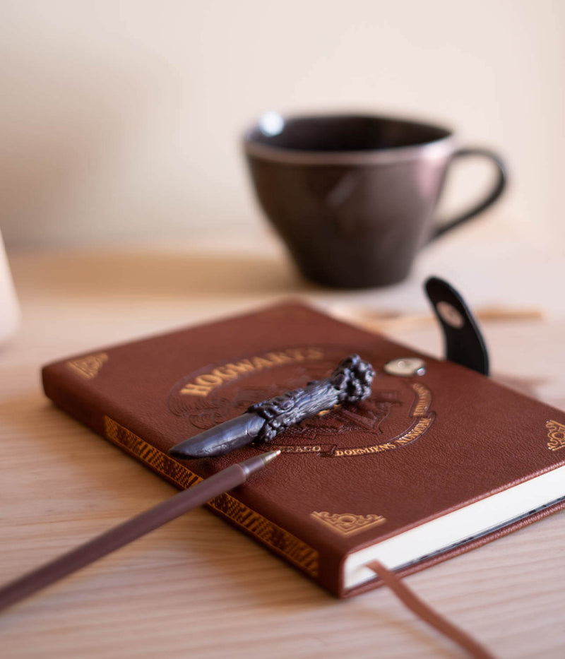 Harry Potter Premium A5 Notebook with Magic Wand Pen