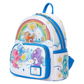 Loungefly - Care Bears Care-A-Lot Rainbow Mini Backpack close up detail
