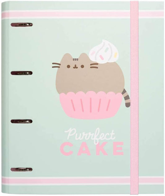 Pusheen Purrfect Love Collection 4 Ring Binder + 100 Sheets + Dividers