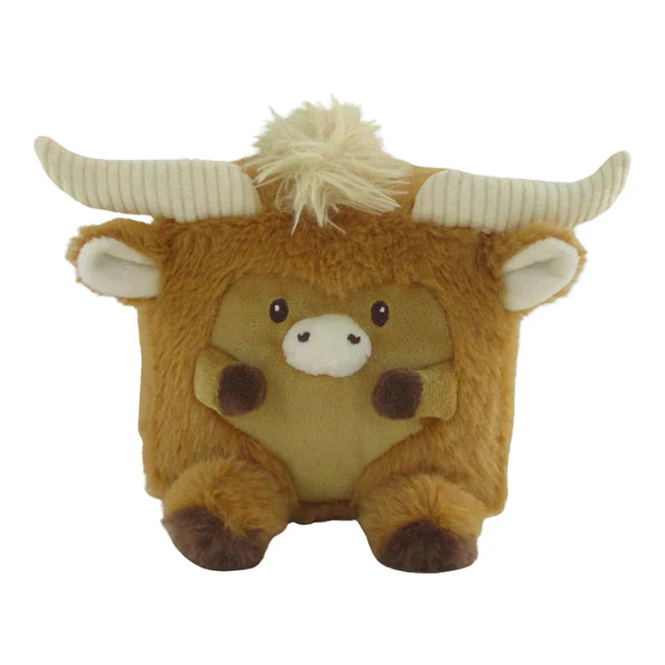 Cutie Cubes 5.5 Plush Assortment, rear view