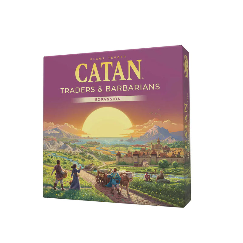 CATAN Traders & Barbarians 6th Edition, rear view