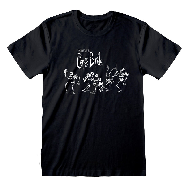 Corpse Bride Skeleton Band Unisex T-Shirt collectible from Heroes Inc Dropship