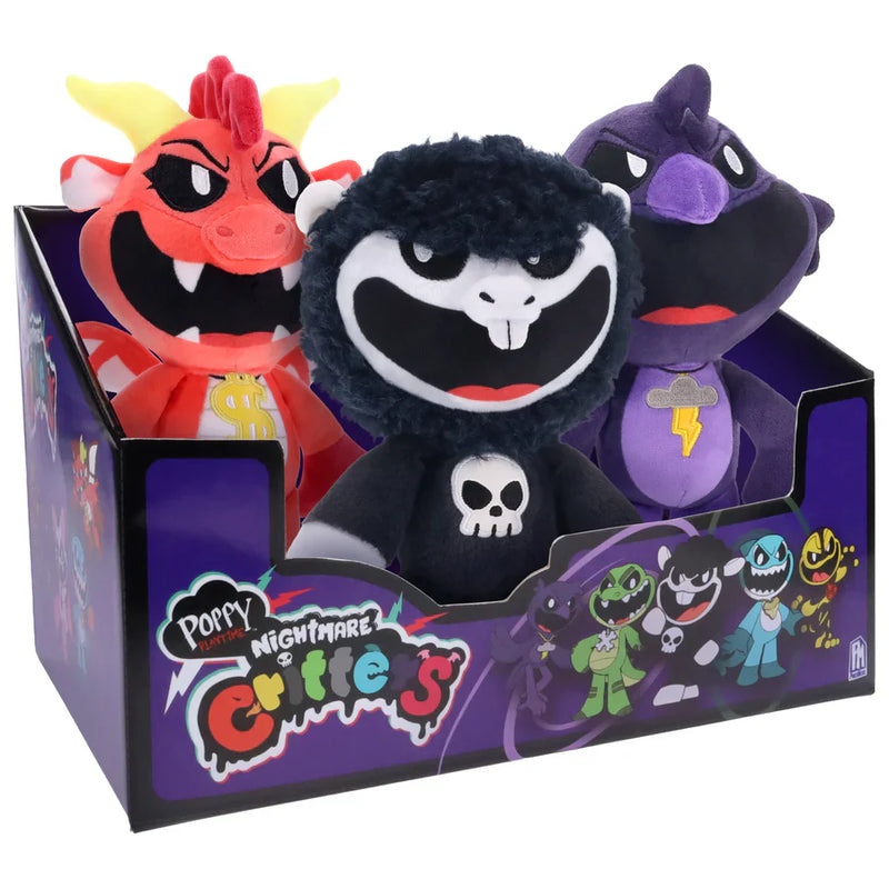 Poppy Playtime Series 4 Nightmare Critters 8 Collectable Plush Asstorment, close-up detail