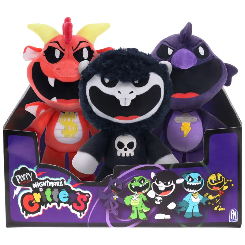 Poppy Playtime Series 4 Nightmare Critters 8 Collectable Plush Asstorment