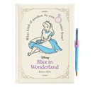 Disney Alice in Wonderland Premium A5 Notebook with Pen