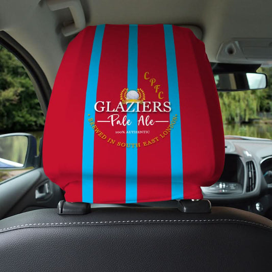 The Eagles Glaziers - Football Legends - Headrest Cover collectible from https://britishmade.gifts/