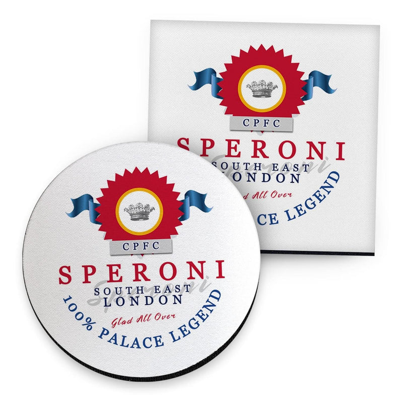 The Eagles Speroni - Football Coaster - Square Or Circle collectible from https://britishmade.gifts/