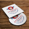 The Eagles Speroni - Football Coaster - Square Or Circle, alternate view
