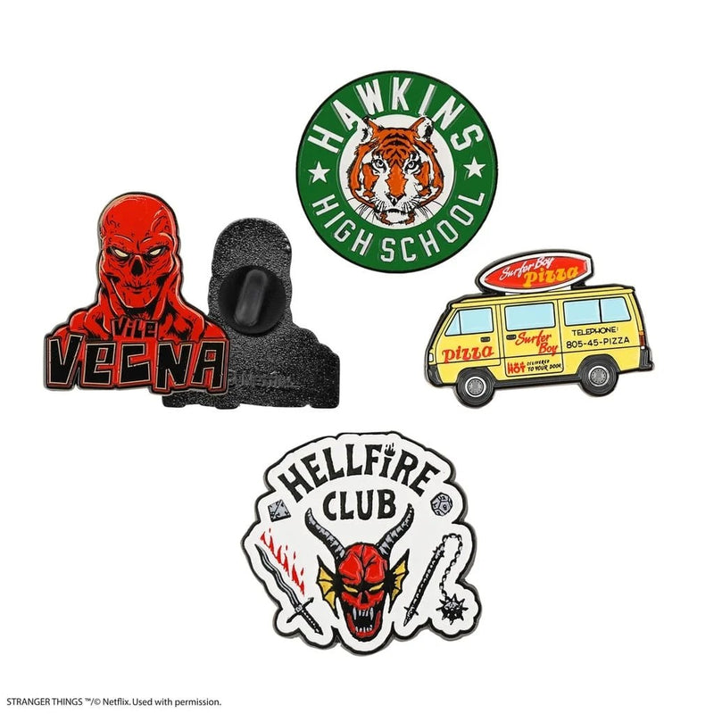 Stranger Things Season 4 Pin Set of 4