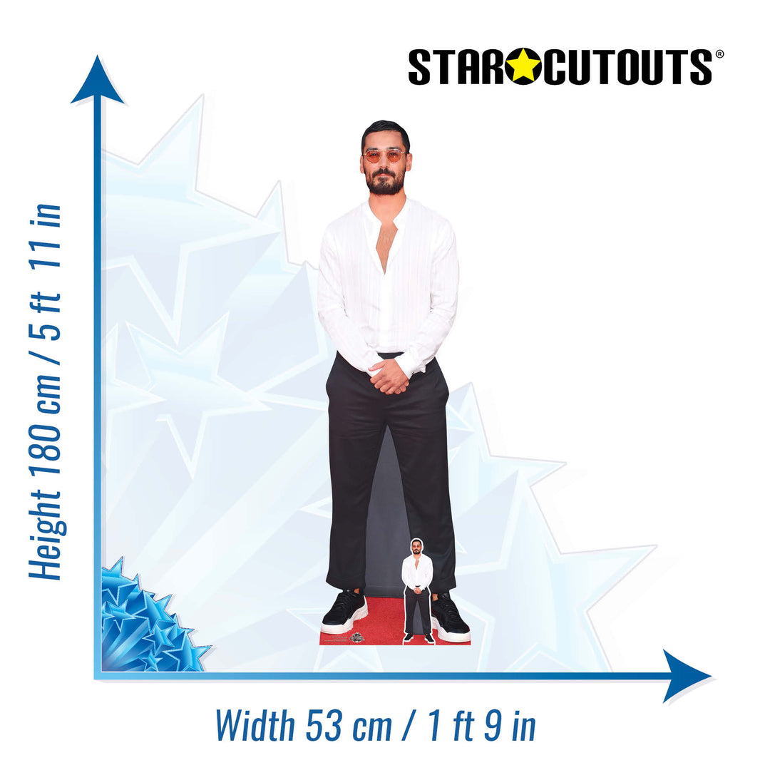 CS1105 Ilkay Gundogan Lifesize Cardboard Cut Out With Mini