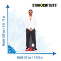 Ilkay Gundogan Lifesize Cardboard Cut Out With Mini, alternate view