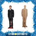 Howard Donald Height 185cm Lifesize Cardboard Cutout, side angle