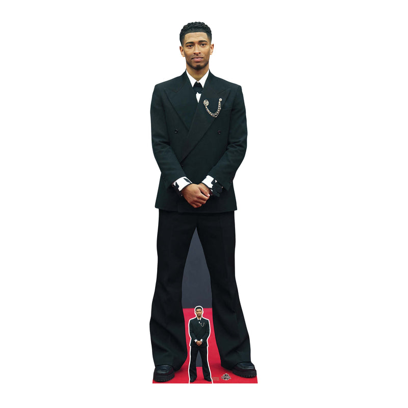 Jude Bellingham Height 188cm Lifesize Cardboard Cut Out With Mini collectible from Star Cutouts