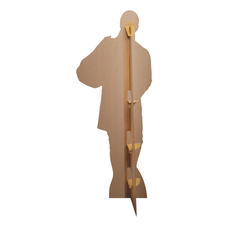 Liam Gallagher Cream Jacket Height 180cm Lifesize Cardboard Cut Out With Mini, rear view