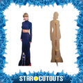 Taylor Swift Crop Top Height 186cm Lifesize Cardboard Cut Out With Mini, in display