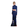 Taylor Swift Crop Top Height 186cm Lifesize Cardboard Cut Out With Mini collectible from Star Cutouts