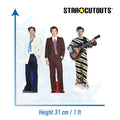 Harry Three Pack Shelf Top Cutout Cardboard Cut Out Height 31cm, alternate view