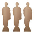 Lando Norris Three Pack Shelf Top Cutout Cardboard Cut Out Height 31cm, side angle