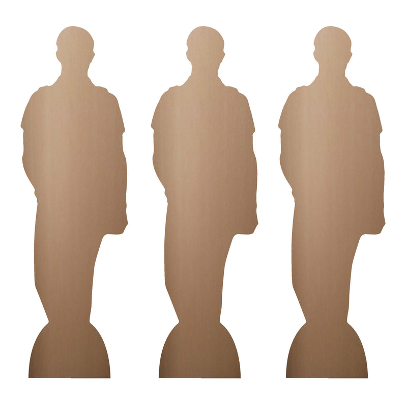 Lando Norris Three Pack Shelf Top Cutout Cardboard Cut Out Height 31cm, side angle
