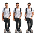 Lando Norris Three Pack Shelf Top Cutout Cardboard Cut Out Height 31cm collectible from Star Cutouts