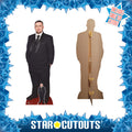 Luke Littler Cardboard Cut Out Height 171cm, close-up detail