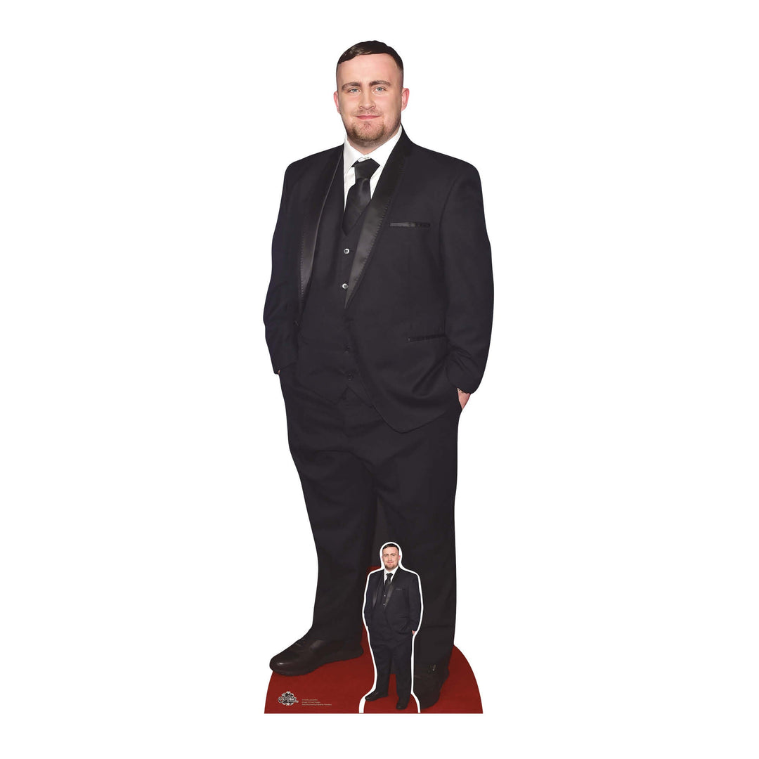 Luke Littler Cardboard Cut Out Height 171cm
