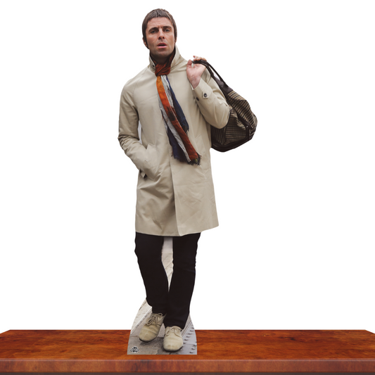 Liam Gallagher Cream Jacket Star Mini Height 90cm collectible from Star Cutouts