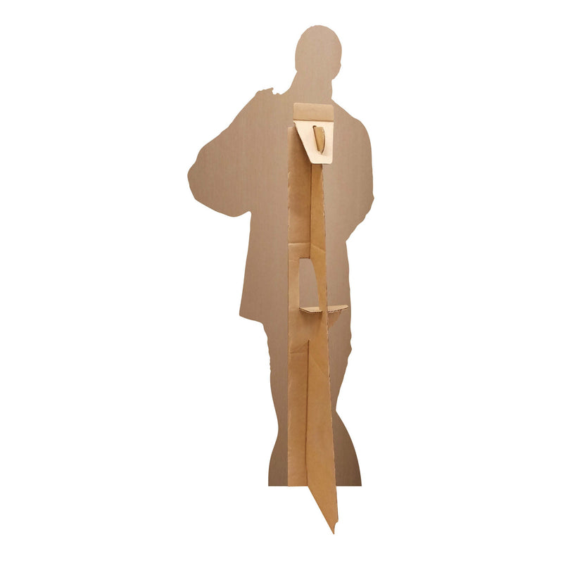 Liam Gallagher Cream Jacket Star Mini Height 90cm, rear view