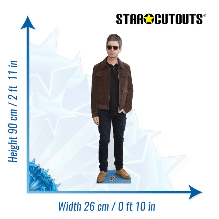 CS1230 Noel Gallagher Star Mini Height 90cm Cardboard Cut Out