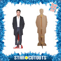 Lando Norris Suit Cardboard Cut Out Height 179cm, rear view