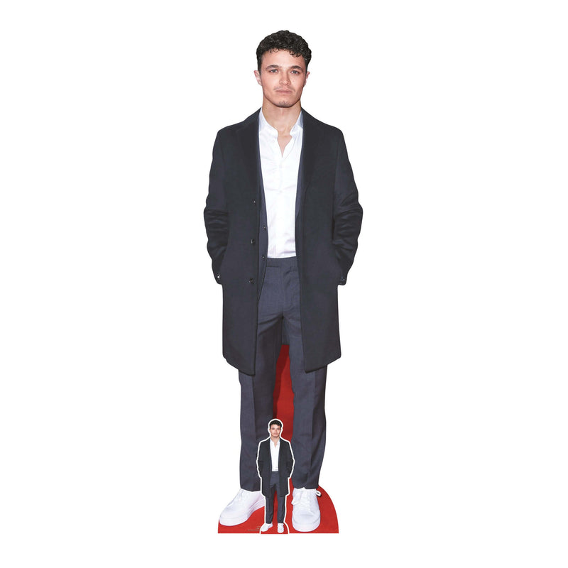 Lando Norris Suit Cardboard Cut Out Height 179cm collectible from Star Cutouts
