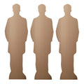 Lando Norris Suit Shelf Top Cardboard Cutout Pack Height 31cm, rear view