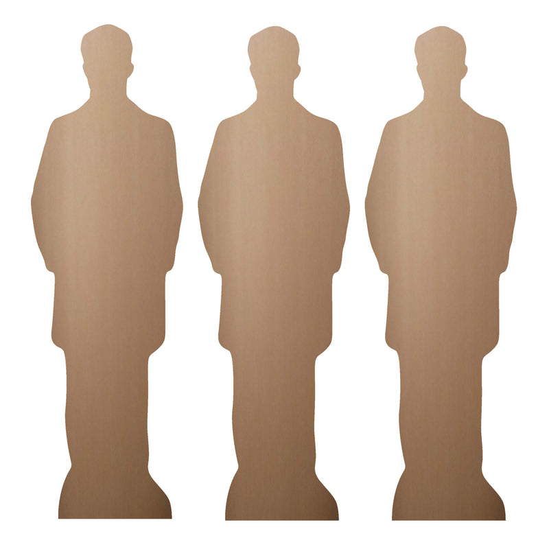 Lando Norris Suit Shelf Top Cardboard Cutout Pack Height 31cm, rear view