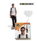 Lando Norris Motor Racing Casual Height 171cm Lifesize Cardboard Cut Out With Mini, close-up detail
