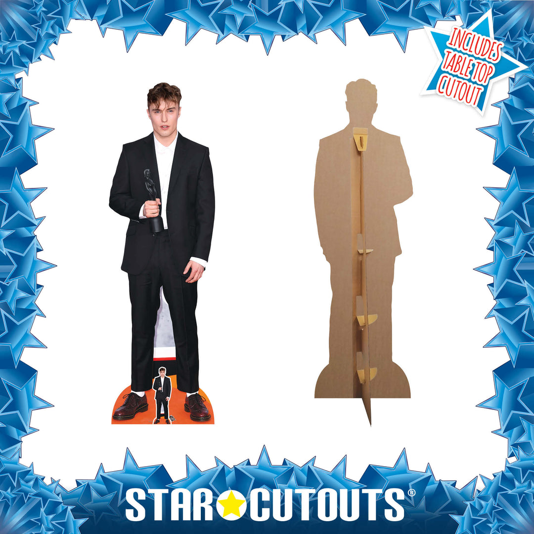 Sam Fender Height 179cm Lifesize Cardboard Cut Out With Mini