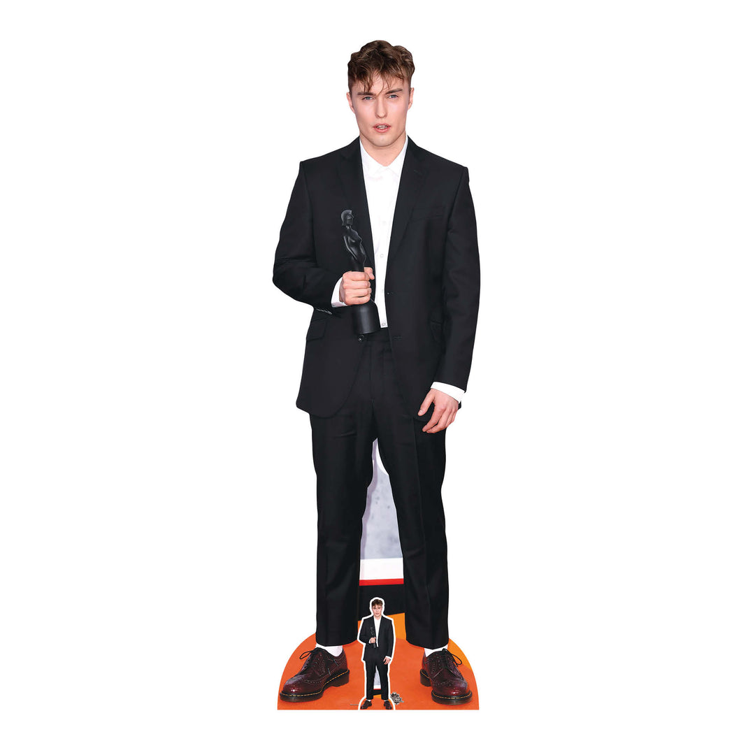 Sam Fender Height 179cm Lifesize Cardboard Cut Out With Mini