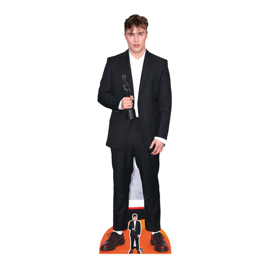 Sam Fender Height 179cm Lifesize Cardboard Cut Out With Mini collectible from Star Cutouts