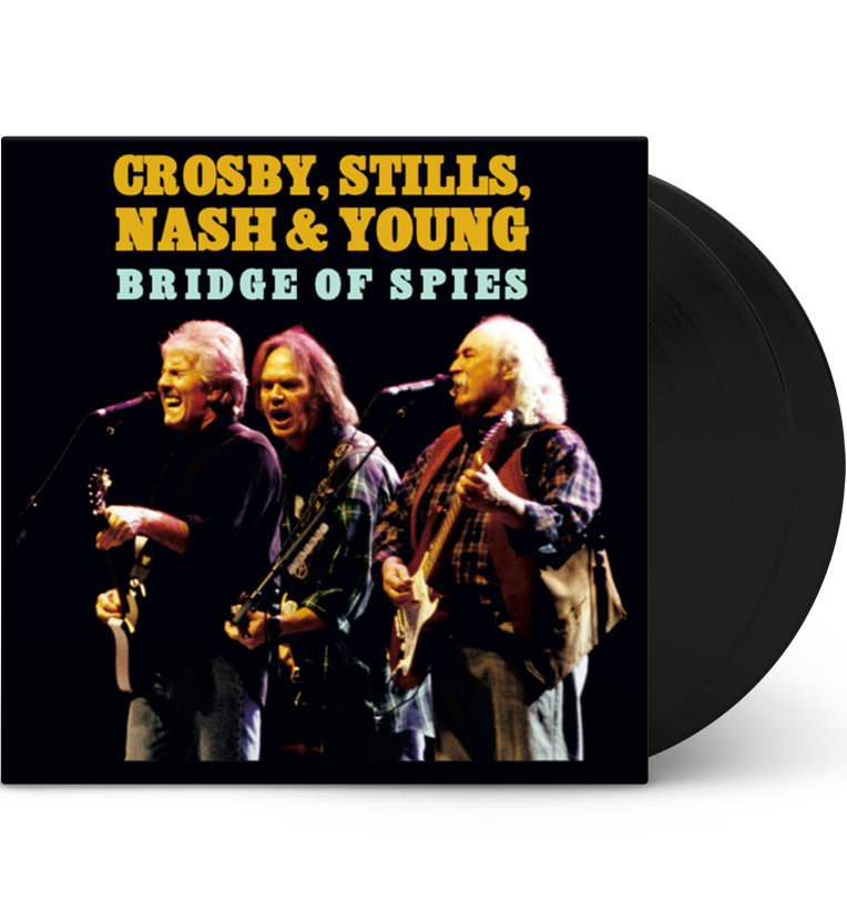 Crosby, Stills, Nash & Young – Bridge of Spies (12-Inch Double-LP) collectible from Coda Records