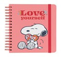 Snoopy Love Yourself Hardcover A5 Notebook
