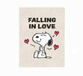 Snoopy Love Season Premium A5 Notebook Plush Cover