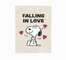 Snoopy Love Season Premium A5 Notebook Plush Cover