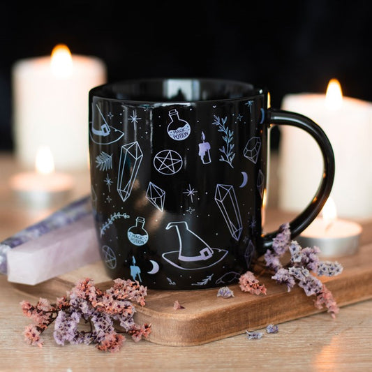 Crystal Witch Print Mug, alternate view